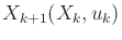 $ X_{k+1}(X_k,u_k)$